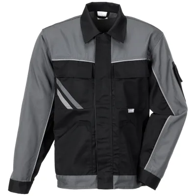 Planam Bundjacke Highline Gr. 90 schwarz/schiefer/zink