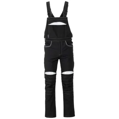 Planam Latzhose DuraWork Gr. 98 schwarz/grau