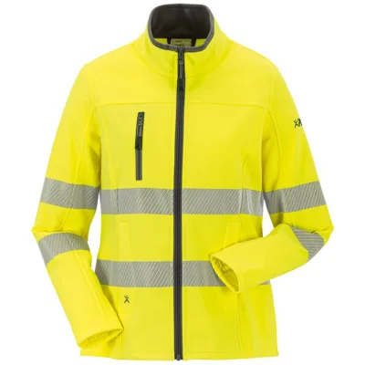 Planam Norit Warnschutz-Hybridjacke Damen Gr. 44 gelb