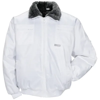 Planam Piloten-Winterjacke Outdoor Gletscher Gr. L weiß