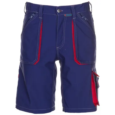 Planam Shorts Basalt Gr. 3XL marine/rot