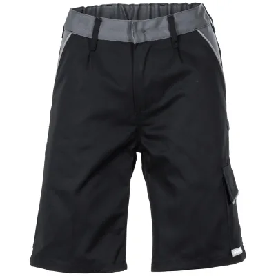 Planam Shorts Highline Gr. L schwarz/schiefer/zink