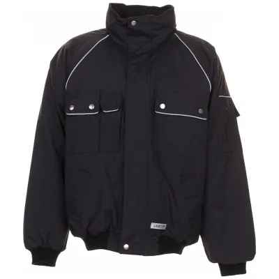 Planam Winterblouson Canvas 320 Gr. S schwarz/schwarz