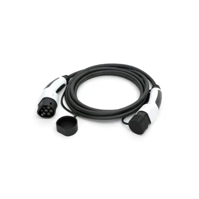 PLATINET Typ-2-Ladekabel 11 kW 5 m 3-phasig 16 A IP54 Schwarz