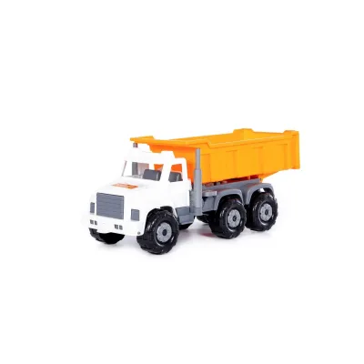 Polesie Spielzeug LKW, Kipper 96241 Ladefläche, Pritschenwagen, Kippfunktion orange