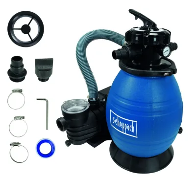 Poolsandfilteranlage PSFA26 Filtertank 26 Liter 400 Watt inkl. Zubehör