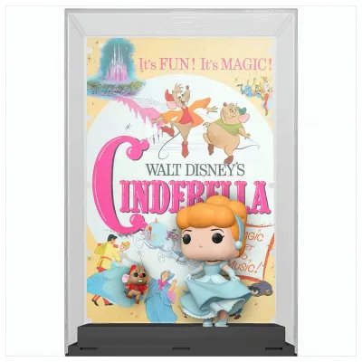 POP Movie Poster - Disney 100 -Cinderella with Jaq