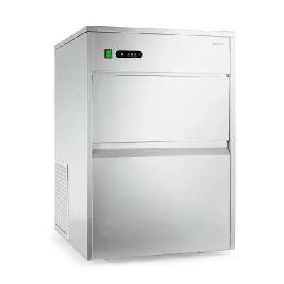 Powericer XXXL Eiswürfelmaschine 260W 50kg/Tag 10kg Behälter Edelstahl