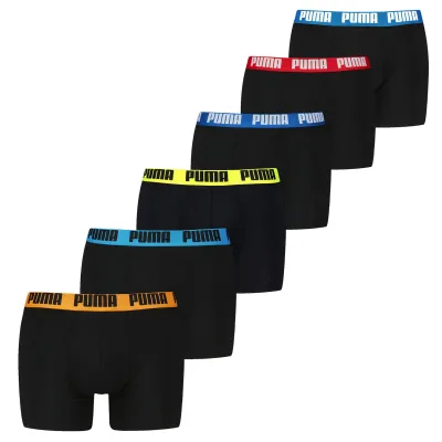 PUMA BASIC BOXER 6P ECOM Herren Boxershort