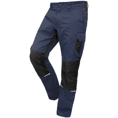 QUALITEX HIGH QUALITY WORKWEAR Bundhose IND navy blazer/black beauty Herren: 29