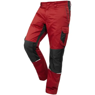 QUALITEX HIGH QUALITY WORKWEAR Bundhose IND red dahlia/phantom Herren: 27