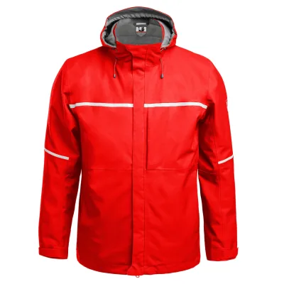 QUALITEX HIGH QUALITY WORKWEAR Hardshelljacke RESIST rot Herren: 5XL