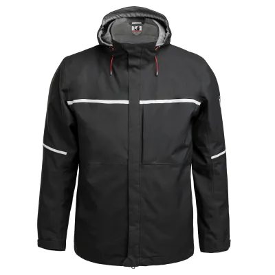 QUALITEX HIGH QUALITY WORKWEAR Hardshelljacke RESIST schwarz Herren: