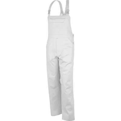 QUALITEX HIGH QUALITY WORKWEAR Latzhose basic weiß Damen: 38 Herren: