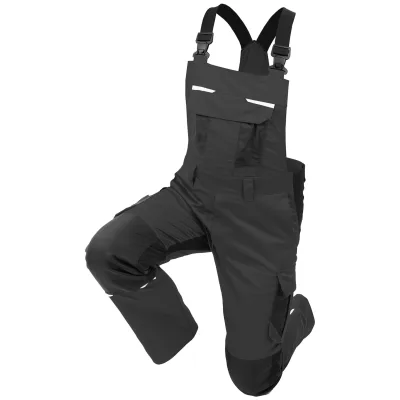 QUALITEX HIGH QUALITY WORKWEAR Latzhose IND phantom Damen: 46 Herren: 52