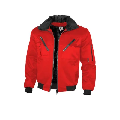 QUALITEX HIGH QUALITY WORKWEAR Pilotenjacke pilotenjacke rot Damen: 40 Herren:
