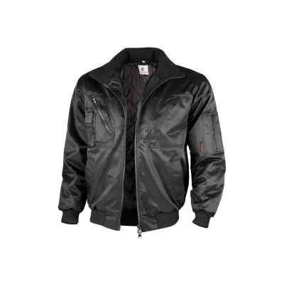 QUALITEX HIGH QUALITY WORKWEAR Pilotenjacke pilotenjacke schwarz Damen: 60 Herren: 4XL
