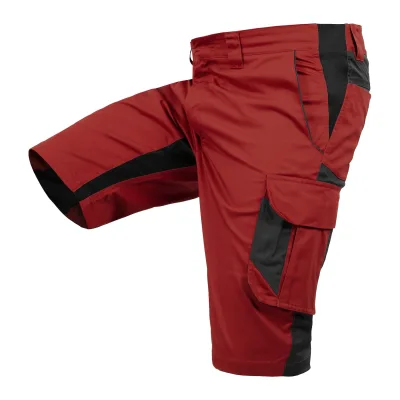 QUALITEX HIGH QUALITY WORKWEAR Shorts IND red dahlia/phantom Damen: 38 Herren: