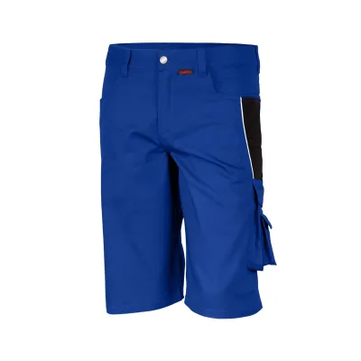 QUALITEX HIGH QUALITY WORKWEAR Shorts PRO kornblau/schwarz Damen: 50 Herren: 56