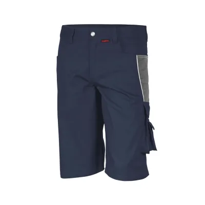 QUALITEX HIGH QUALITY WORKWEAR Shorts PRO marine/grau Damen: 44 Herren: