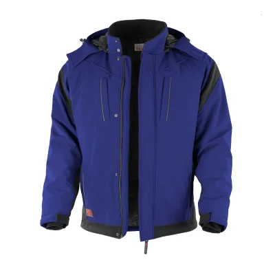 QUALITEX HIGH QUALITY WORKWEAR Softshelljacke PRO Winter kornblau/schwarz Damen: 48 Herren: