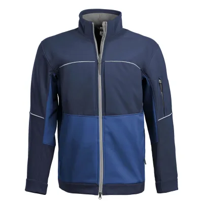 QUALITEX HIGH QUALITY WORKWEAR Softshelljacke RESIST marine/blau Herren:
