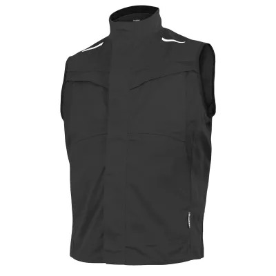 QUALITEX HIGH QUALITY WORKWEAR Weste IND black beauty Damen: 4XL Herren: 4XL