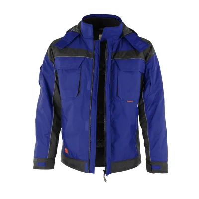 QUALITEX HIGH QUALITY WORKWEAR Winterjacke PRO Winter kornblau/schwarz Damen: 44 Herren: