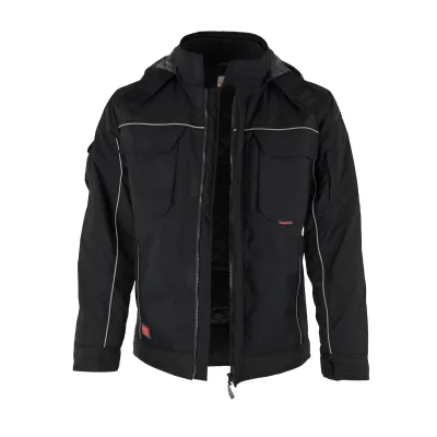 QUALITEX HIGH QUALITY WORKWEAR Winterjacke PRO Winter schwarz Damen: 36 Herren: