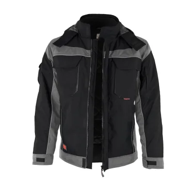QUALITEX HIGH QUALITY WORKWEAR Winterjacke PRO Winter schwarz/grau Damen: 48 Herren: