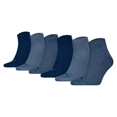 Quarter Plain ECOM 6P Unisex Socken