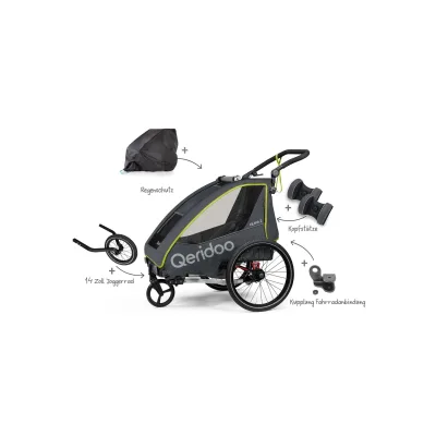 QUPA 2 Lime Comfort Sport Set