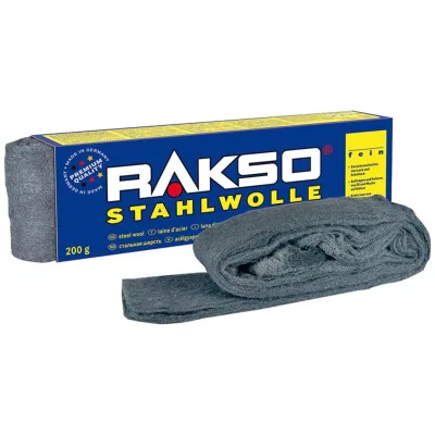 Rakso Stahlwolle Gr. 000 fein, 200 g Rakso