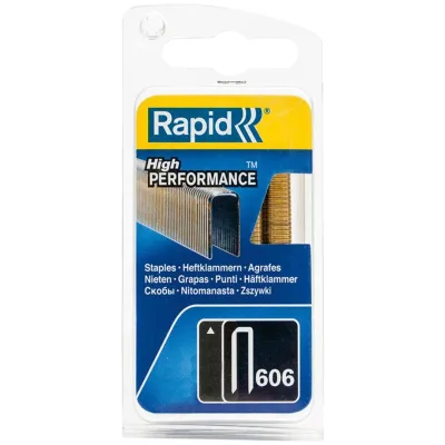 Rapid Heftklammer 606/25, 600 Stk. in Blisterpackung