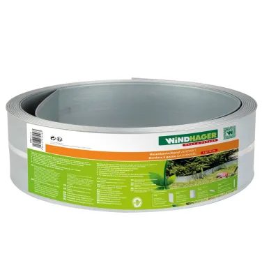 Rasenkantenband 5m x 15cm, verzinkt