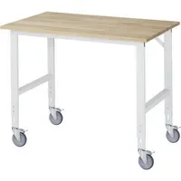 RAU Arbeitstisch Tom 1.250 x 910-1.230 x 800 mm (B x H x T)