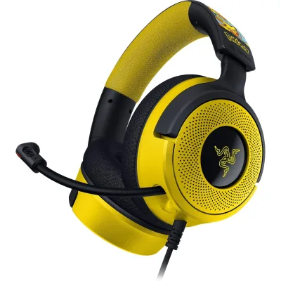 RAZER Kraken V4 X - Pokémon Edition Gaming-Headset (USB, PC, Mac. PlayStation, Nintendo Switch, Steam Deck, Android, iOS)