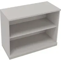 Regal endless 2 Ordnerhöhen 1.000 x 781 x 442 mm (B x H x T) silberaluminium