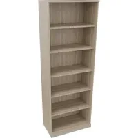 Regal endless 6 Ordnerhöhen 800 x 2.221 x 442 mm (B x H x T) silberaluminium