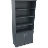 Regalschrank endless 1.000 x 2.221 x 442 mm (B x H x T) verkehrsweiß