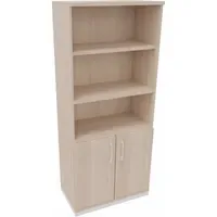 Regalschrank endless 800 x 1.869 x 442 mm (B x H x T) verkehrsweiß