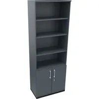 Regalschrank endless 800 x 2.221 x 442 mm (B x H x T) anthrazit metallic