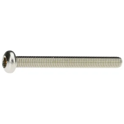 Reidl Ähnl. DIN 7985 Linsenschrauben mit TX, M 2 x 5,  A2 blank