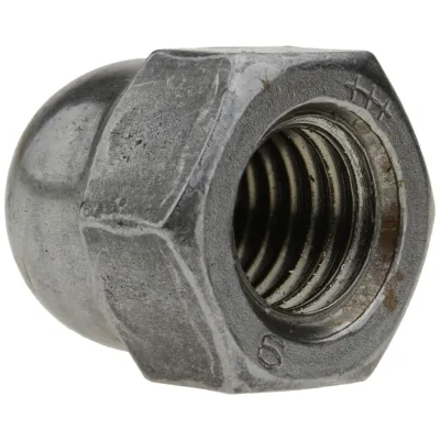 Reidl DIN 1587 Sechskant-Hutmutter, hohe Form M 14, Stahl blank