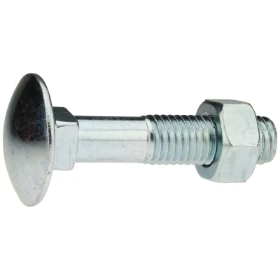 Reidl DIN 603 Flachrundschr. Vierkantansatz M 16 x 190 4.6 verzinkt, mit Mutter