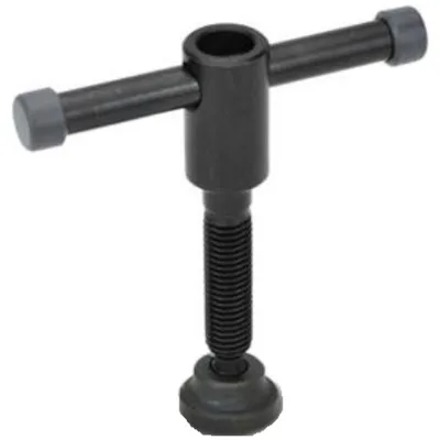Reidl DIN 6306 Knebelschrauben M 16 x 55, Form D mit losem Knebel, ohne Druckstück 5.8 brüniert