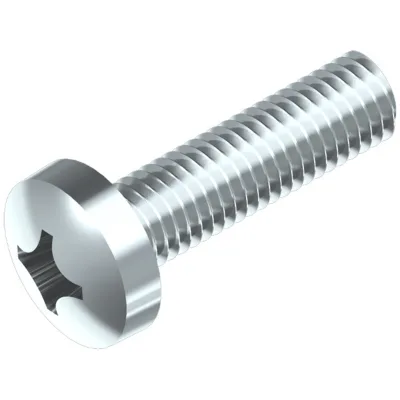 Reidl DIN 7985 Linsenschrauben M 4 x 80,  Kreuzschlitz Phillips, 4.8 verzinkt