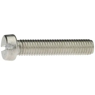 Reidl DIN 84 Zylinderschrauben mit Schlitz 2x3mm Edelstahl A4 blank
