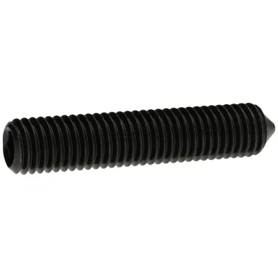 Reidl DIN 914 Gewindestifte M5x40, mit Innensechskant/Spitze, 45 H blank
