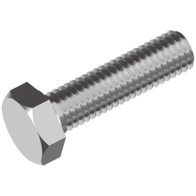Reidl DIN 933 Sechskantschraube mit Gewinde bis Kopf M 24 x 40 A4 blank